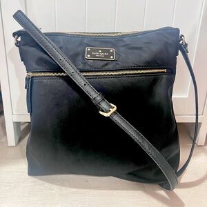 Kate Spade New York Crossbody Bag Black Nylon